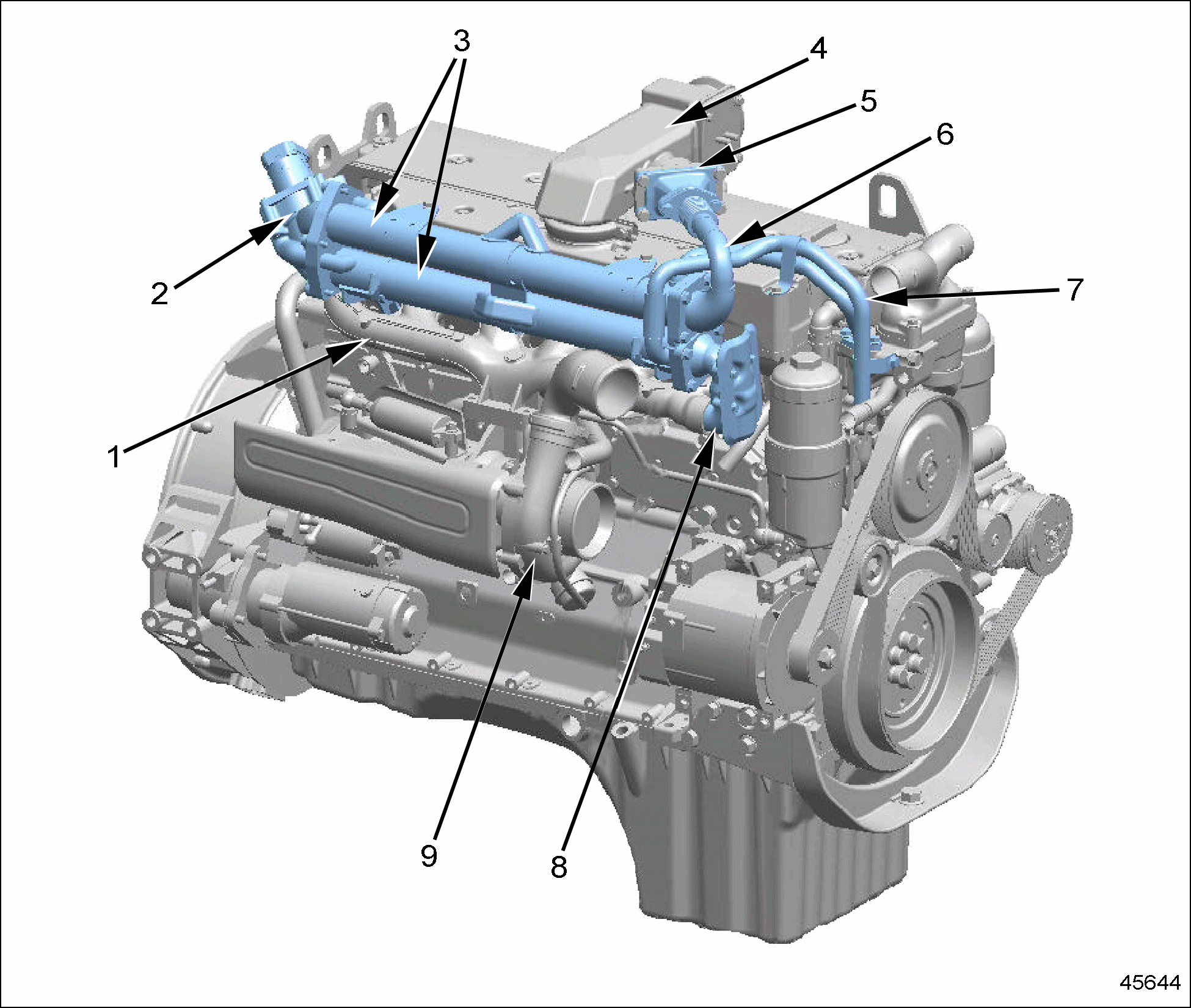 MBE 900 & MBE 4000 EGR - Section 2.2 MBE 900 Engines With EGR Systems